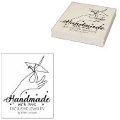 ラブカスタムビジネス大型ハンドメイド ラバースタンプ (押印)