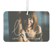 ラブカスタム写真エアーフレッシュナー カーエアーフレッシュナー (裏面)