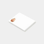 ラブカップケーキと散水器 – ベーカリーカップケーキ ポストイット (アングル)