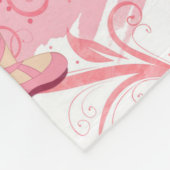 ラブカップケーキ フリースブランケット (角)