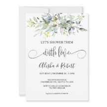 ラブカップルでシャワーを浴びようシャワー招待状