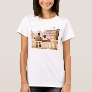 ラブカップルの女性Tシャツ Tシャツ