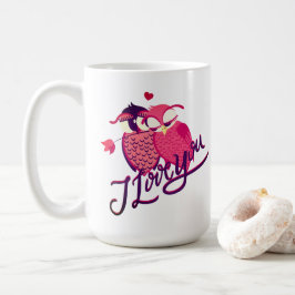 ラブカップルスウェットシャツ&マグカップ コーヒーマグカップ