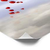 ラブカップルハートコーチフォト光沢ポスター ポスター (コーナー)