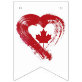 ラブカナダ旗 バンティングフラッグ (第1の旗)