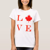 ラブカナダ Tシャツ (正面)