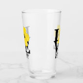 ラブカパイエローハイビスカス タンブラーグラス (左)