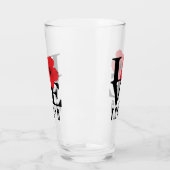 ラブカパハワイレッドヒビッチ タンブラーグラス (左)
