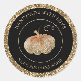 ラブカボチャで手作り ラウンドシール
