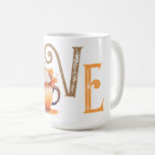 ラブカボチャスパイス コーヒーマグカップ (正面右)