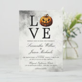 ラブカボチャ結婚の 招待状 (スタンド正面)