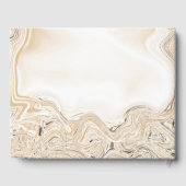 ラブカラメルマーブルスワール聖なる書物、 経典エペソ4:2 ゲストブック (裏面)