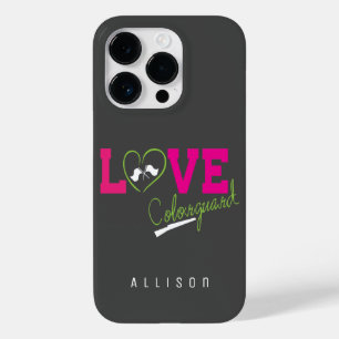 ラブカラーガードタイポグラフィ Case-Mate iPhone 14 PROケース