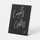 ラブカリグラフィカード&ギフトハートホワイトID940 台座サイン (正面)