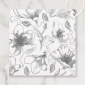 ラブカリグラフィサンキューハートホワイトB&W ID940 フェイバータグ (裏面)