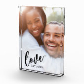 ラブカリグラフィー スクリプト カスタム カラーオーバーレイ フォトブロック (右)