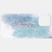 ラブカリフ絵を描ォーターアート芸術的 Case-Mate iPhoneケース (裏面 (横))