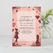 ラブカワイトウィッ10代のドガールガレンティンデーホリデイ 招待状 (スタンド正面)