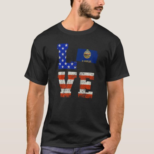ラブカンザス Tシャツ (正面)