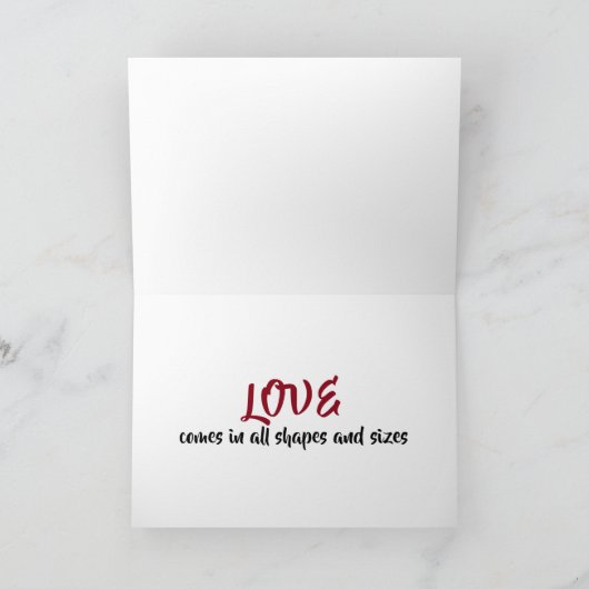 ラブカントリーファームバレンタインデーのトラクター シーズンカード (内部)