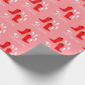 ラブカントリーライン踊り ラッピングペーパー (角)