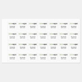 ラブカンパニーのロゴで手作り衣料品 ラベル (シート)