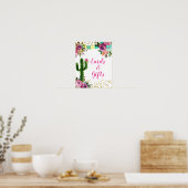 ラブカーカラフルド&ギフトサインのメキシコのタコ ポスター (キッチン)