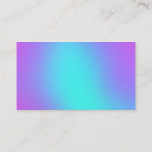 ラブカードで作パーソナライズされたる 名刺 (裏面)