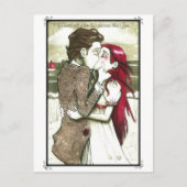 ラブカードエドガーアランポー引用文 ポストカード (正面)