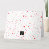 ラブカードハート カード (裏面)