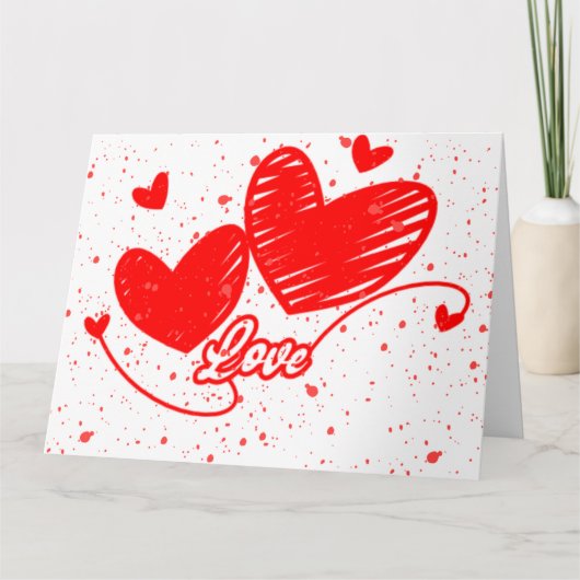 ラブカードハート カード (正面)