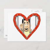 ラブカード囚人 ポストカード (正面/裏面)