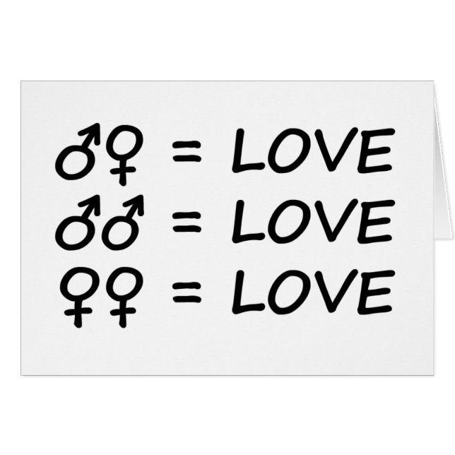 ラブカード (正面横)