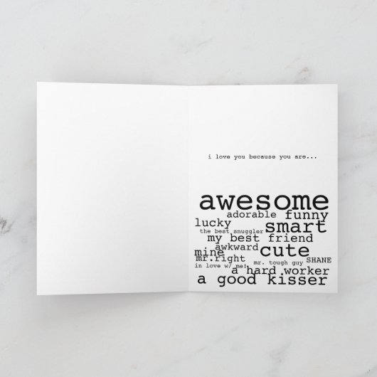 ラブカード カード (内部)