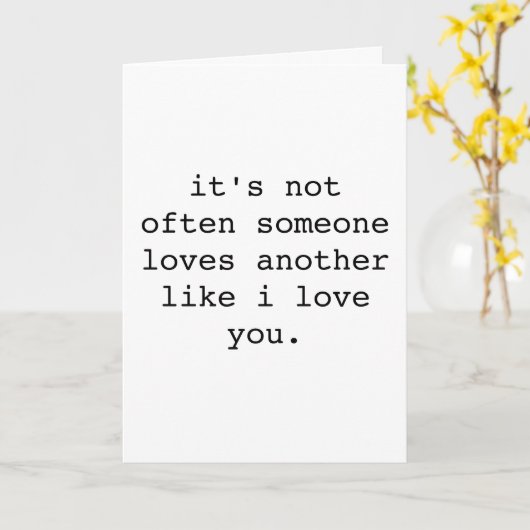 ラブカード カード (黄色い花)