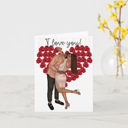 ラブカード カード (黄色い花)