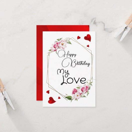 ラブカード カード (正面/裏面インサイチュ)