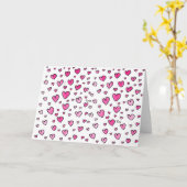 ラブカード カード (黄色い花)