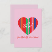 ラブカード サンキューカード (正面/裏面)