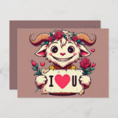 ラブカード ポストカード (正面/裏面)