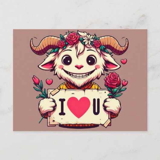 ラブカード ポストカード (正面)