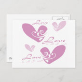 ラブカード ポストカード (正面/裏面)