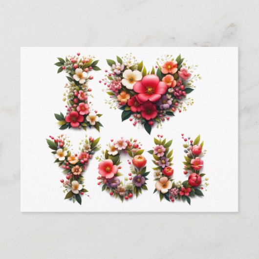 ラブカード ポストカード (正面)