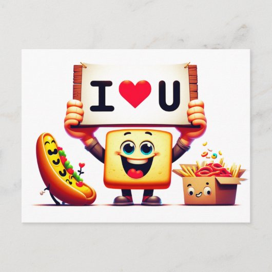 ラブカード ポストカード (正面)