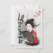 ラブカ日本のード 招待状 (正面)