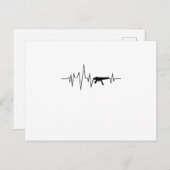 ラブガンの鼓動の贈カッコいいり物 ポストカード (正面/裏面)