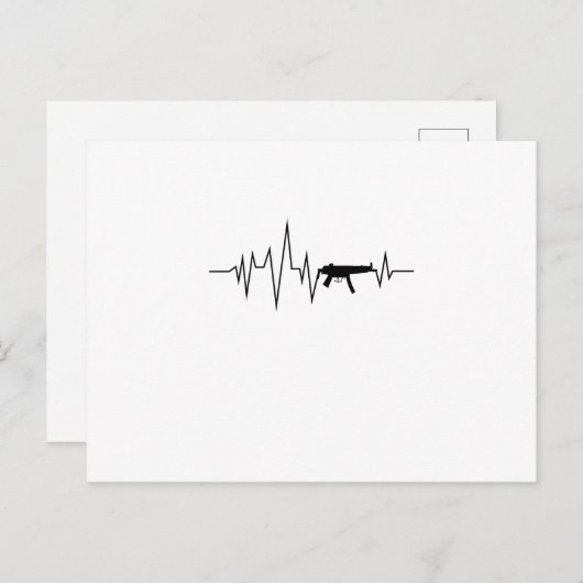 ラブガンの鼓動の贈カッコいいり物 ポストカード (正面/裏面)