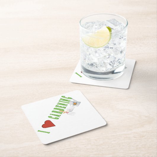 ラブガーデニング スクエアペーパーコースター (インサイチュ)