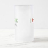 ラブガーデニング フロストグラスビールジョッキ (中央)