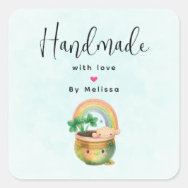 ラブガーデンプランター（レインボー付）手作り スクエアシール